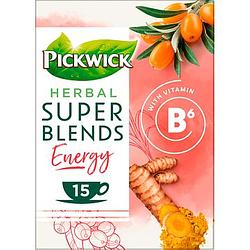 Foto van Pickwick herbal super blends energy kruidenthee bij jumbo