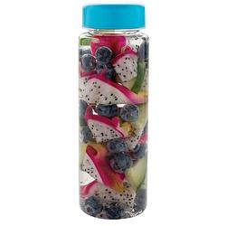 Foto van Xd collection waterfles met infuser 500 ml polypropyleen blauw