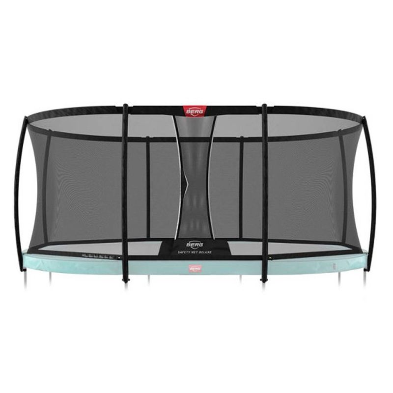 Foto van Berg trampoline veiligheidsnet - grand safetynet deluxe - 520 x 350 cm