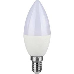 Foto van V-tac 111 led-lamp energielabel f (a - g) e14 kaars 7 w = 45 w warmwit (ø x l) 37 mm x 100 mm 1 stuk(s)