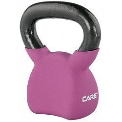Foto van Care fitness kettlebell 4 kg roze