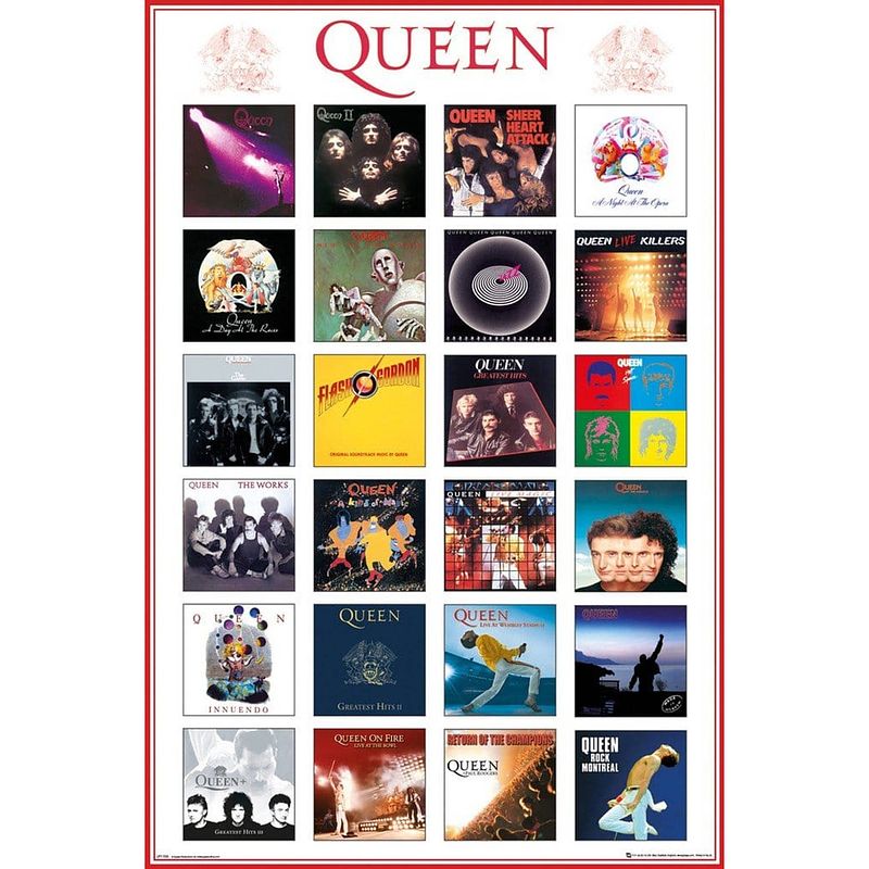 Foto van Gbeye queen covers poster 61x91,5cm