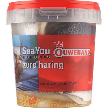 Foto van Ouwehand sea you fish bites zure haring 870g bij jumbo