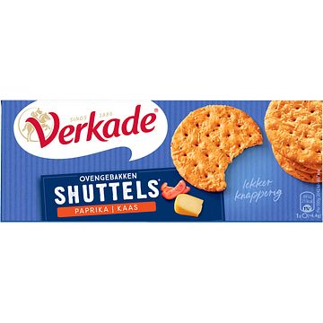 Foto van Verkade ovengebakken shuttels paprika & kaas 150g bij jumbo