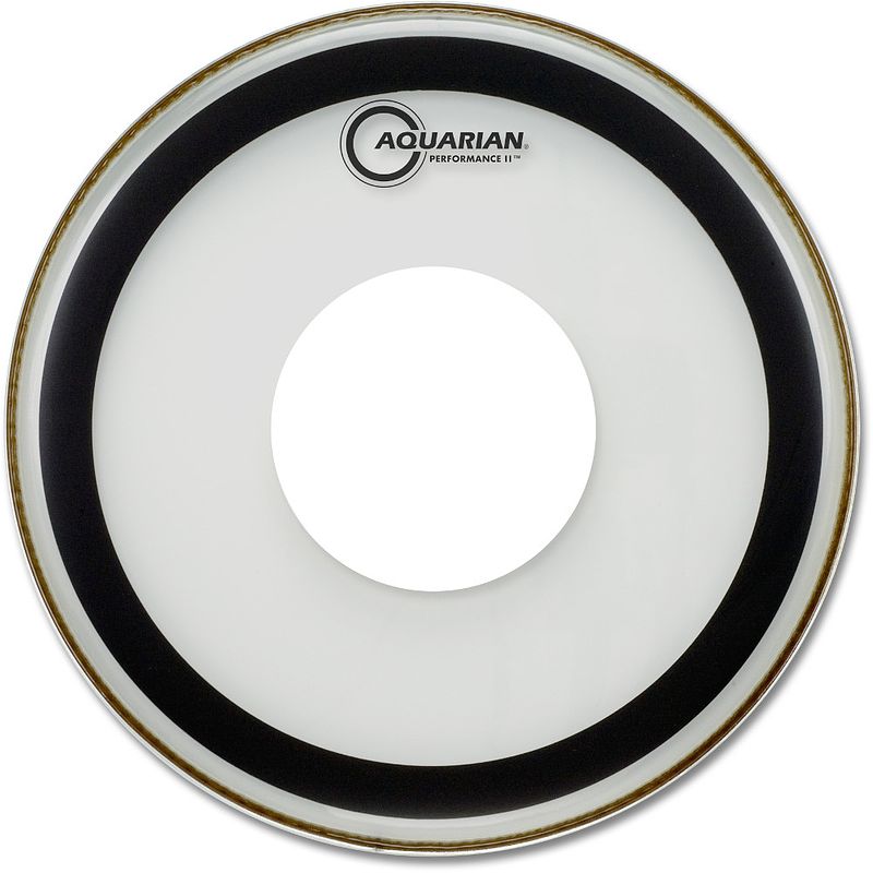 Foto van Aquarian 20 inch performance ii power dot bassdrumvel