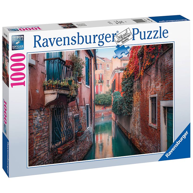 Foto van Ravensburger herfst in venetië 1000 stukjes