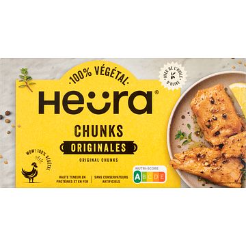 Foto van Heura stukjes naturel 180g bij jumbo