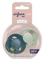 Foto van Difrax lovi prime pacifier 6-18 months - pistachio/green