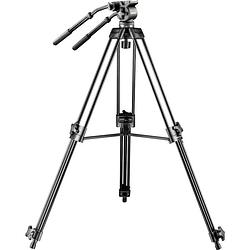 Foto van Walimex pro ei-717 tripod 1/4 inch, 3/8 inch werkhoogte: 64 - 133 cm zwart incl. tas