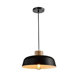 Foto van Quvio hanglamp zwart - quv5055l-black