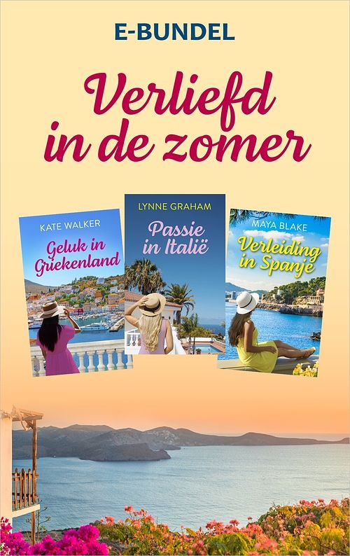 Foto van Verliefd in de zomer 1-3 - kate walker, maya blake, lynne graham - ebook