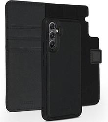 Foto van Accezz premium leather 2 in 1 wallet bookcase samsung galaxy a34 (4g) telefoonhoesje zwart