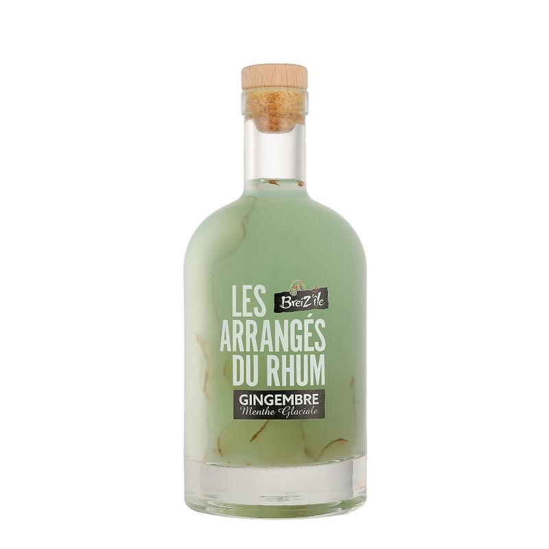 Foto van Breiz'sile gingembre & menthe glaciale 70cl rum