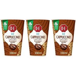 Foto van Douwe egberts ice cappuccino ijskoffie 3 x 230ml bij jumbo