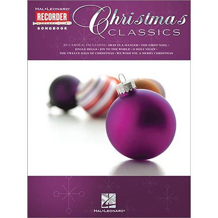 Foto van Hal leonard - christmas classics voor sopraanblokfluit