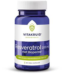 Foto van Vitakruid resveratrol 200mg met bioperine®