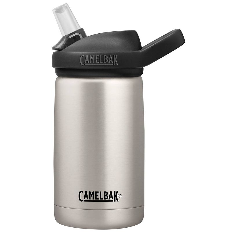 Foto van Camelbak drinkfles eddy+ geïsoleerd junior 350 ml rvs zilver