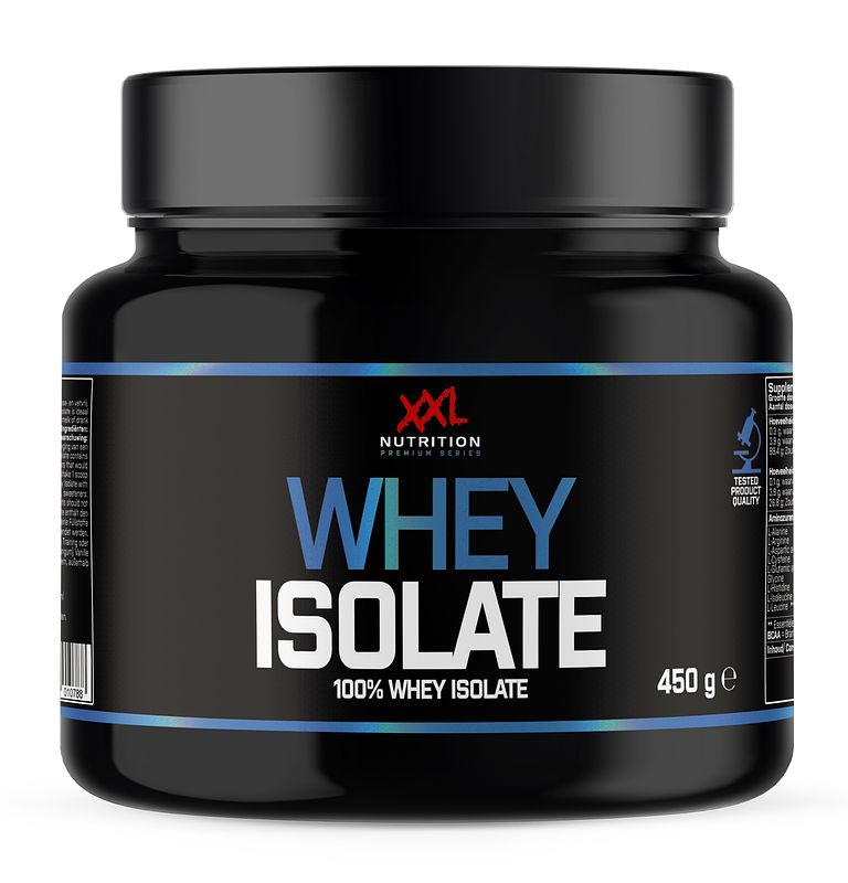 Foto van Xxl nutrition whey isolaat - vanilla