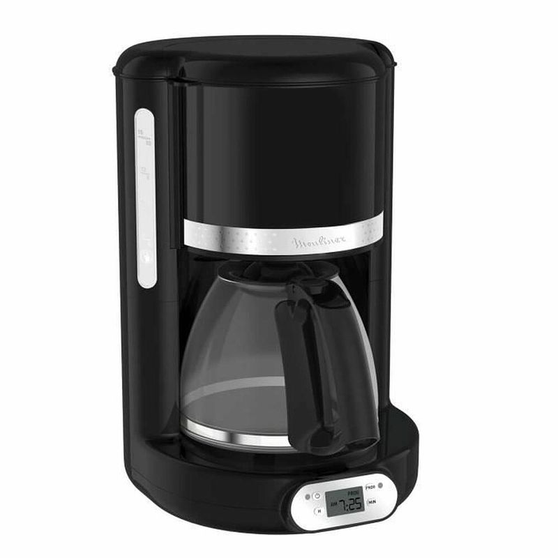 Foto van Drip koffiemachine moulinex fg380b10 1000 w zwart 1,25 l 15 kopjes