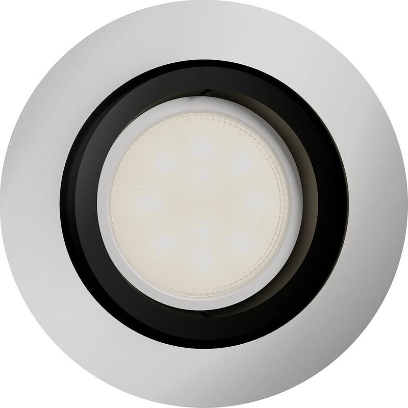 Foto van Philips lighting hue led-inbouwlamp 5041148p9 milliskin gu10 5 w warmwit, neutraalwit, daglichtwit