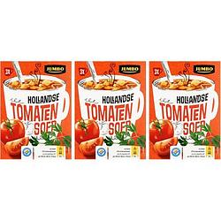 Foto van Jumbo hollandse tomatensoep 3 x 3 stuks