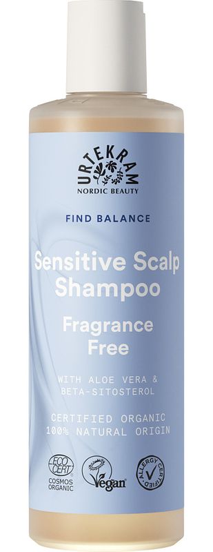 Foto van Urtekram sensitive scalp shampoo