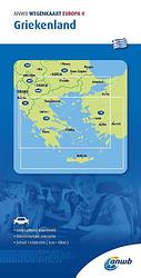 Foto van Anwb*wegenkaart europa 4. griekenland - paperback (9789018048280)