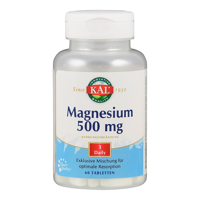Foto van Kal magnesium 500mg tabletten