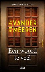 Foto van Een woord te veel - hilde vandermeeren - ebook (9789021468426)