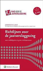 Foto van Richtlijnen voor de jaarverslaggeving, middelgrote en grote rechtspersonen 2022 - hardcover (9789013168266)