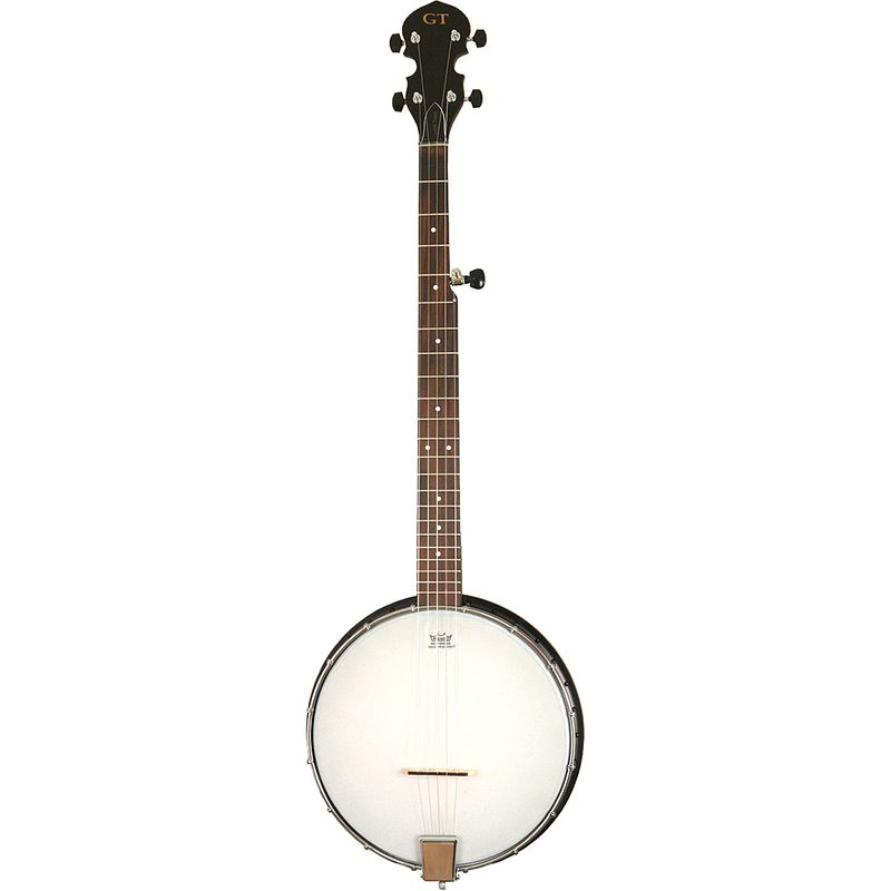 Foto van Gold tone ac-1/l 5 string open back banjo linkshandig, met tas