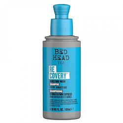 Foto van Bed head recovery moisture rush shampoo vochtinbrengende shampoo voor droog en beschadigd haar 100ml