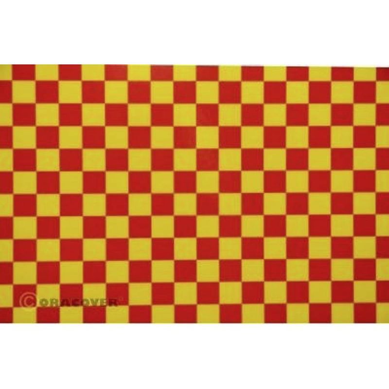 Foto van Oracover 44-033-023-010 strijkfolie fun 4 (l x b) 10 m x 60 cm geel, rood