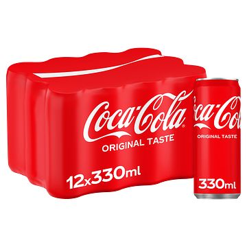 Foto van Cocacola original taste 12 x 330ml bij jumbo