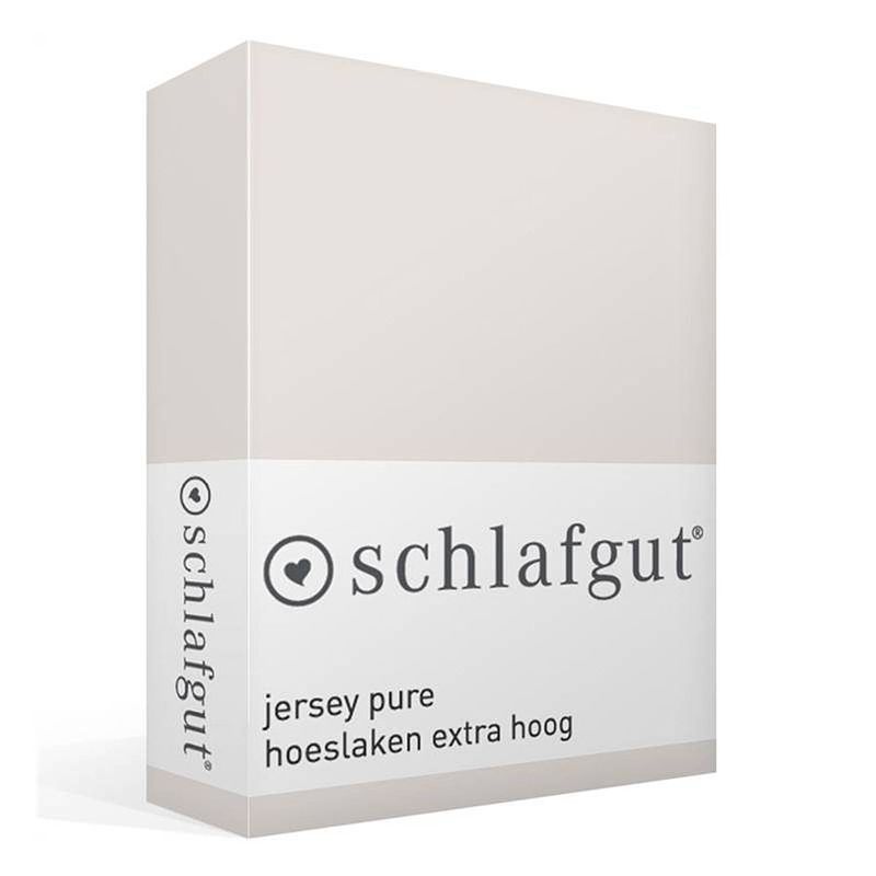 Foto van Schlafgut jersey pure hoeslaken extra hoog