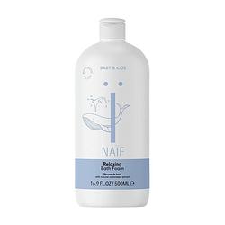 Foto van Naïf care - relaxing bath foam - 500 ml - met natuurlijke katoenzaad extract