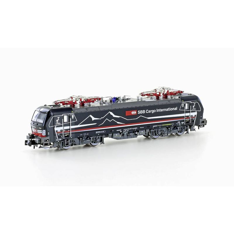 Foto van Hobbytrain h30169 n elektrische locomotief br 193 657 vectron van de sbb cargo/shadowpier