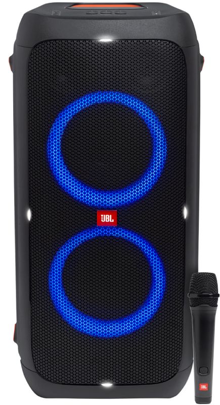 Foto van Jbl partybox 310 + bedrade microfoon