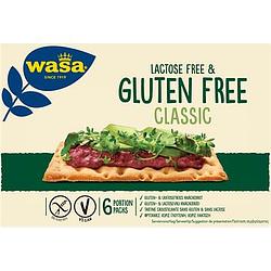 Foto van Wasa lactose free & gluten free classic 6 portion 240g bij jumbo