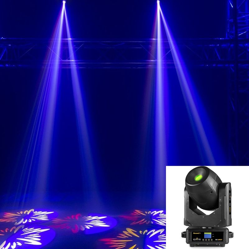 Foto van Beamz ignite120 led spot 120w moving head