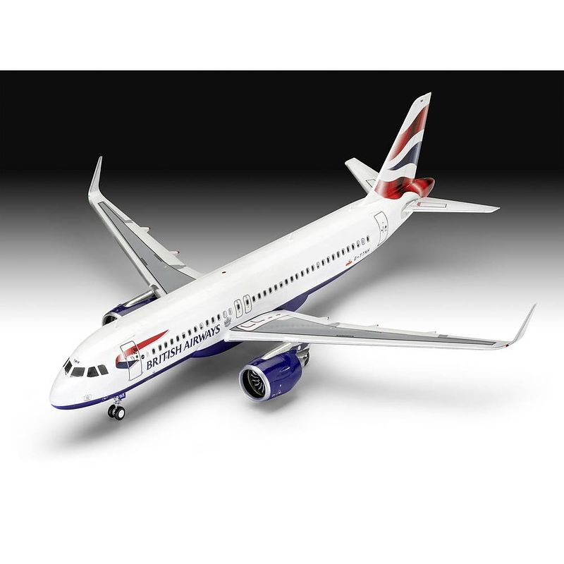 Foto van Revell 03840 rv 1:144 airbus a320 neo british airways vliegtuig (bouwpakket) 1:144