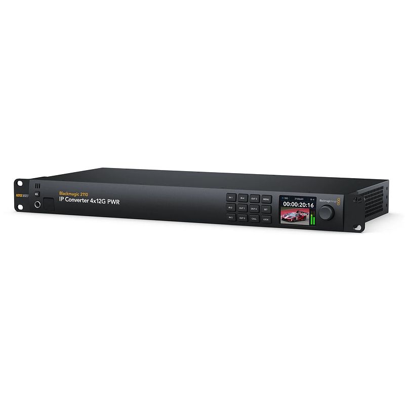 Foto van Blackmagic design 2110 ip converter 4x12g pwr