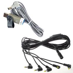 Foto van Myvolts power splitter cable black + ripcord voedingsplitter voor korg volca