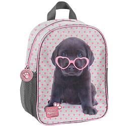 Foto van Studio pets puppy glasses - peuter rugzak - 28 cm - multi