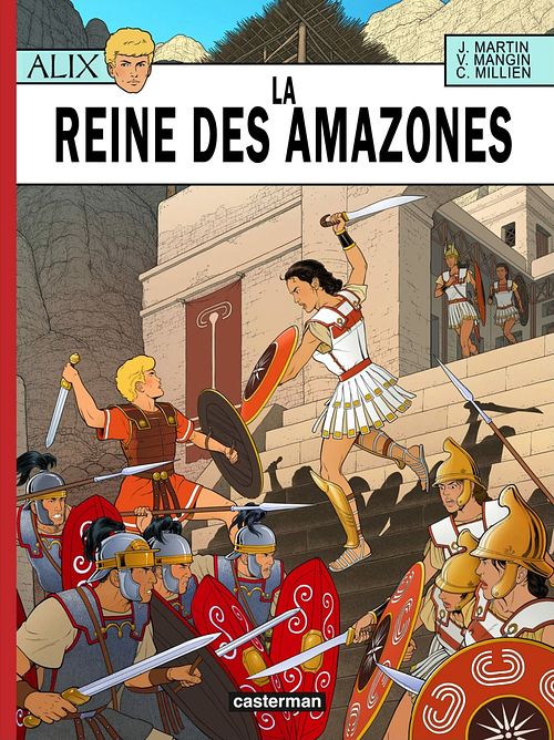 Foto van De koningin van de amazones - jacques martin, valérie mangin - paperback (9789030377580)