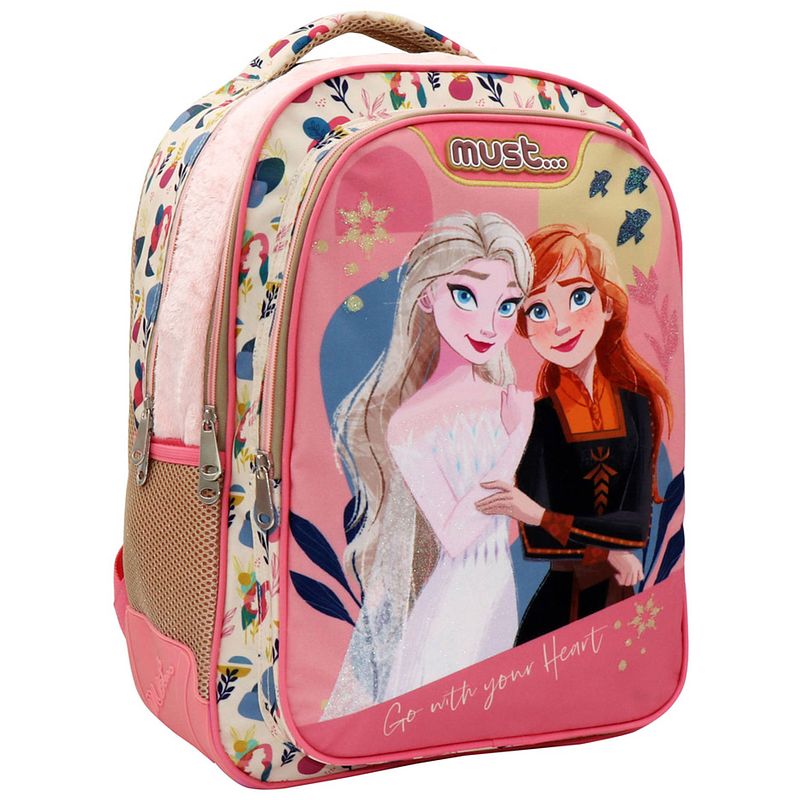 Foto van Disney frozen rugzak heart - 43 x 32 x 18 cm - polyester