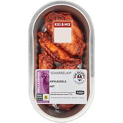 Foto van Jumbo scharrelkip kipvleugels hot ca. 220g