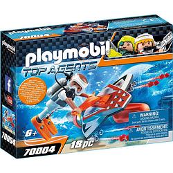 Foto van Playmobil top agents - spy team onderwaterjet 70004