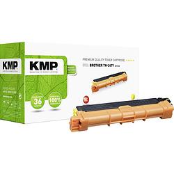 Foto van Kmp toner vervangt brother tn-247y, tn247y compatibel geel 2300 bladzijden b-t112x