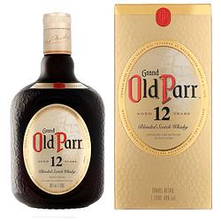 Foto van Grand old parr 12 years 1ltr whisky + giftbox